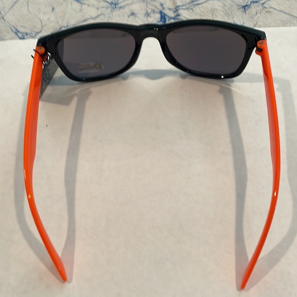 NWT Orange/Black Mirrored Square Sunglasses. - Picture 5 of 7